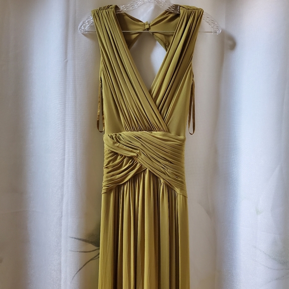 BCBG Max Azria KAEYA DRAPED EVENING GOWN  - Picture 6 of 15